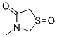 4-Thiazolidinone,3-methyl-,1-oxide(9CI) Struktur
