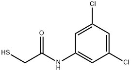 N1-(3,5-DICHLOROPHENYL)-2-MERCAPTOACETAMIDE Struktur