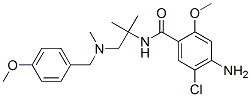 4-Amino-5-chloro-2-methoxy-N-[2-[(4-methoxybenzyl)methylamino]-1,1-dimethylethyl]benzamide|