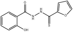 N-salicyloyl-N'-(2-furylthiocarbonyl)hydrazine,99268-53-8,结构式