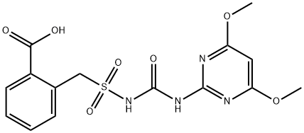 苄嘧黄隆, 99283-01-9, 结构式