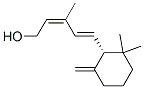 (2Z,4E)-3-Methyl-5-[(1R)-2,2-dimethyl-6-methylenecyclohexane-1α-yl]-2,4-pentadiene-1-ol,99297-86-6,结构式