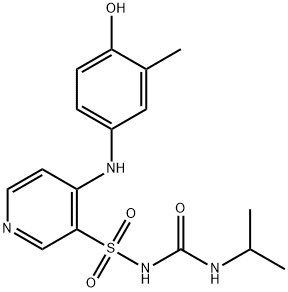 4'-Hydroxy TorseMide,99300-67-1,结构式