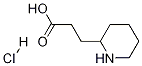 2-Piperidinepropanoic acid, hydrochloride, 99310-43-7, 结构式