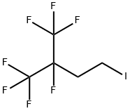 4-IODO-2-TRIFLUOROMETHYL-1,1,1,2-TETRAFLUOROBUTANE Structure