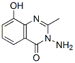 4(3H)-Quinazolinone,  3-amino-8-hydroxy-2-methyl- 化学構造式