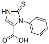 3-PHENYL-2-THIOXO-2,3-DIHYDRO-1H-IMIDAZOLE-4-CARBOXYLIC ACID Struktur