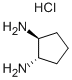 反式-1,2-环戊烷二胺二盐酸盐 结构式