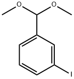 3-IODOBENZALDEHYDE DIMETHYL ACETAL 化学構造式