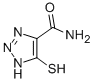 1H-1,2,3-Triazole-4-carboxamide,5-mercapto-,99417-89-7,结构式