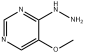 4(1H)-Pyrimidinone, 5-methoxy-, hydrazone (9CI) Structure