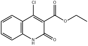 4-氯-2-氧-1,2-二氢喹啉-3-羧酸乙酯, 99429-64-8, 结构式
