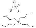 TETRABUTYLAMMONIUM TETRATHIORHENATE (VII) Structure