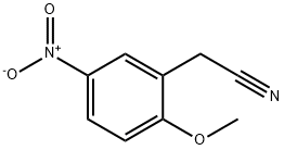 2-(2-甲氧基-5-硝基苯基)乙腈, 99459-52-6, 结构式