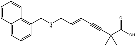 N-DESMETHYLCARBOXY TERBINAFINE Struktur