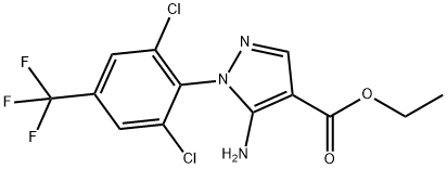 5-AMINO-1-[(2-ETHOXY-4-CHLORO-6-FLUORO)PHENYL]-1H-PYRAZOLE-3-CARBONITRILE Struktur
