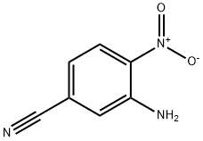 Benzonitrile,  3-amino-4-nitro- Struktur
