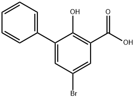 5-bromo-3-phenyl Salicylic Acid,99514-99-5,结构式