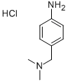 4-AMINO-N,N-DIMETHYL-BENZENEMETHANAMINE DIHYDROCHLORIDE 化学構造式