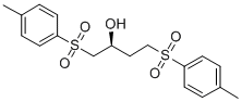 (S)-1,4-DITOSYL-2-BUTANOL 化学構造式
