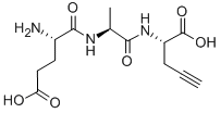H-GLU-ALA-PNA, 99524-10-4, 结构式