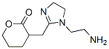 99573-84-9 3-[[1-(2-aminoethyl)-4,5-dihydro-1H-imidazol-2-yl]methyl]tetrahydro-2H-pyran-2-one