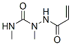 2'-methyl-2'-(N-methylcarbamoyl)acrylohydrazide Structure