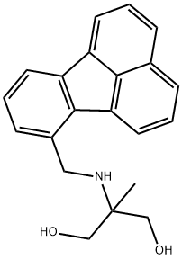 1,3-Propanediol, 2-((7-fluoranthenylmethyl)amino)-2-methyl- 结构式