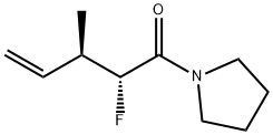 99593-78-9 Pyrrolidine, 1-(2-fluoro-3-methyl-1-oxo-4-pentenyl)-, (R*,R*)- (9CI)