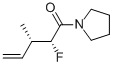 Pyrrolidine, 1-(2-fluoro-3-methyl-1-oxo-4-pentenyl)-, (R*,S*)- (9CI) 结构式