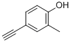4-ETHYNYL-2-METHYL-PHENOL Struktur