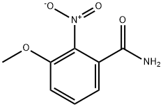 Benzamide, 3-methoxy-2-nitro- Structure