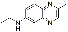 6-Quinoxalinamine,N-ethyl-2-methyl-(9CI) Structure