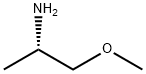 (S)-(+)-1-メトキシ-2-プロピルアミン 化学構造式