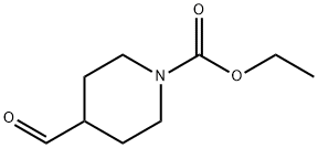 1-Piperidinecarboxylic acid, 4-forMyl-, ethyl ester|N-乙氧羰基-4-哌啶甲醛