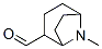 8-Azabicyclo[3.2.1]octane-2-carboxaldehyde, 8-methyl-, exo- (9CI) 化学構造式