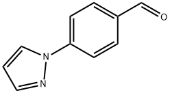 4-(1H-ピラゾール-1-イル)ベンズアルデヒド 化学構造式