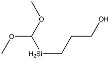 3-(二甲氧基甲基硅)-1-丙醇, 99697-20-8, 结构式