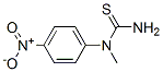 Thiourea,  N-methyl-N-(4-nitrophenyl)- Struktur