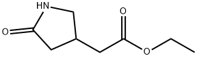 ethyl 2-(5-oxopyrrolidin-3-yl)acetate, 99709-47-4, 结构式