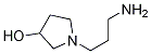 1-(3-aMinopropyl)-3-Pyrrolidinol Structure