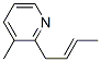 Pyridine, 2-(2-butenyl)-3-methyl- (9CI)|