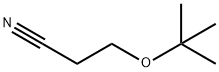 3-(叔丁氧基)丙腈,99764-73-5,结构式