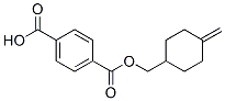 4-(4-methylenecyclohexylmethoxycarbonyl)benzoic acid Structure