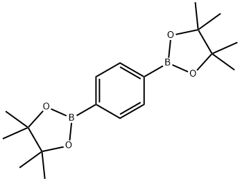 1,4-Benzenediboronic acid bis(pinacol) ester Structure