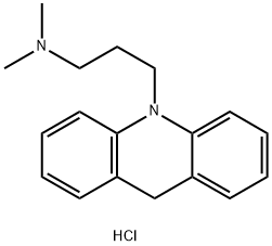 10-[3-(DiMethylaMino)propyl]acridan Hydrochloride (IMpurity) Struktur