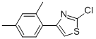 2-CHLORO-4-(2,4-DIMETHYLPHENYL)THIAZOLE Struktur