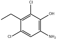 6-Amino-2,4-dichloro-3-ethylphenol Structure