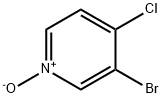 3-溴-4-氯吡啶1-氧化物, 99839-30-2, 结构式