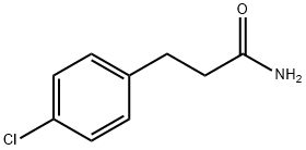 4-氯苯丙酰胺, 99839-78-8, 结构式